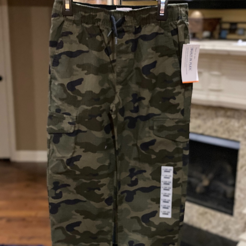 Boys Camo Joggers